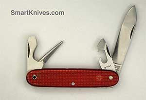 1965 Victorinox Red Alox Soldier Swiss Army knife