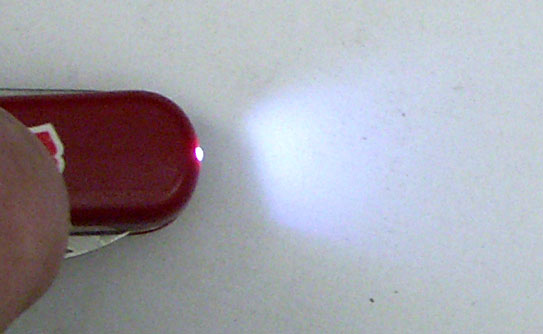 Victorinox White LED Light Swiss Army Knife White Light