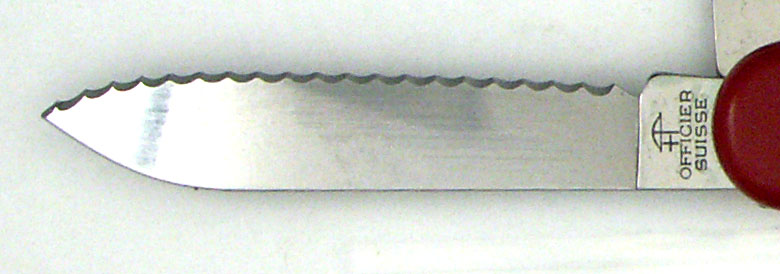 Swiss Army Serrated Blade