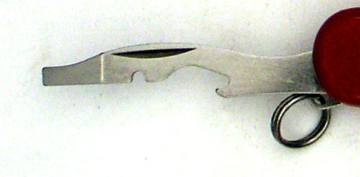 Flat 58mm Bottle Opener Small Swiss Army Knive Screwdriver
